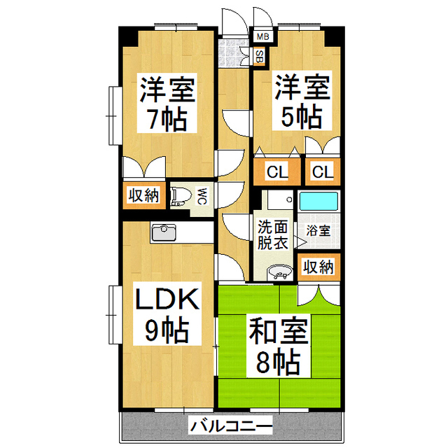 3LDK