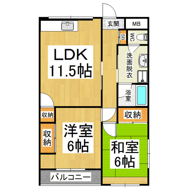 2LDK