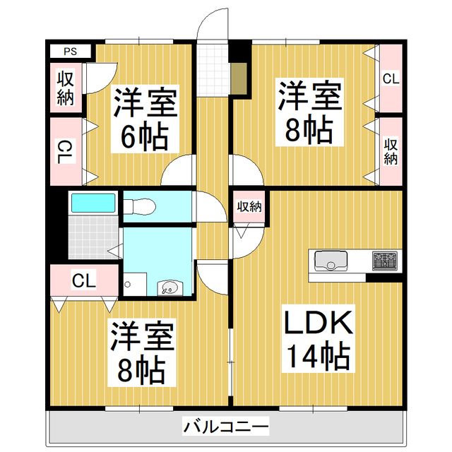 3LDK