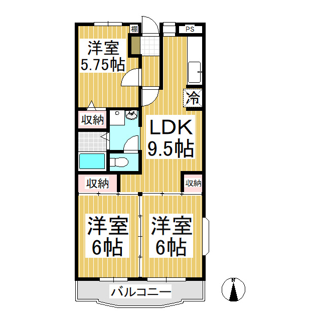 3LDK