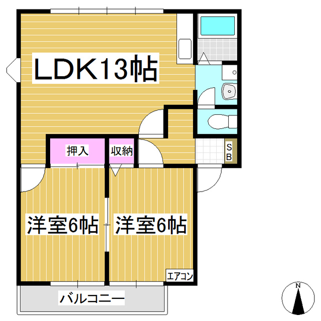 2LDK