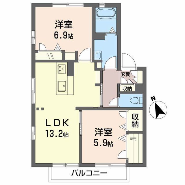 2LDK