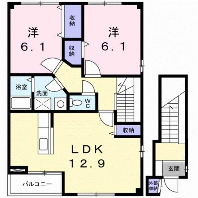 2LDK