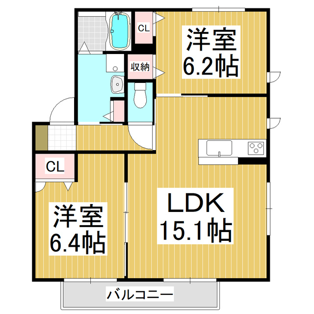 2LDK