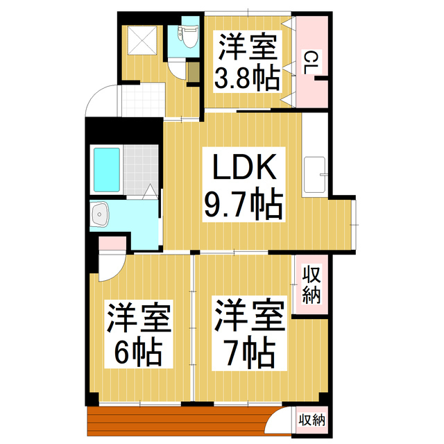 3LDK