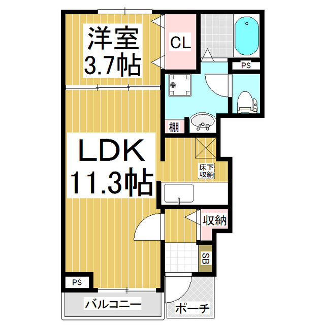 1LDK