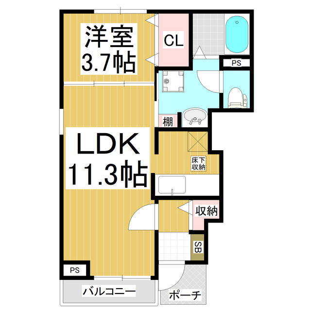1LDK