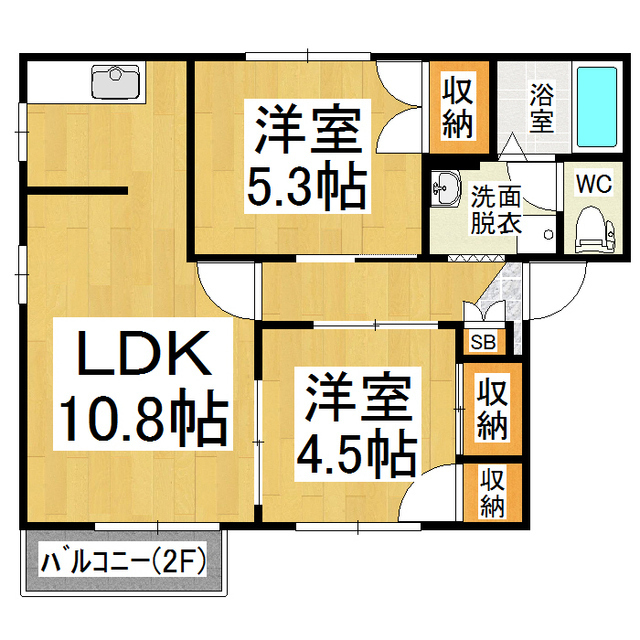 2LDK
