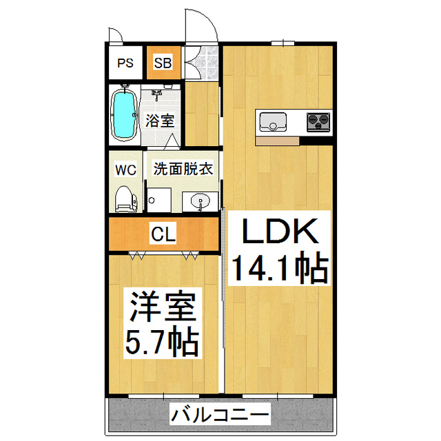 1LDK