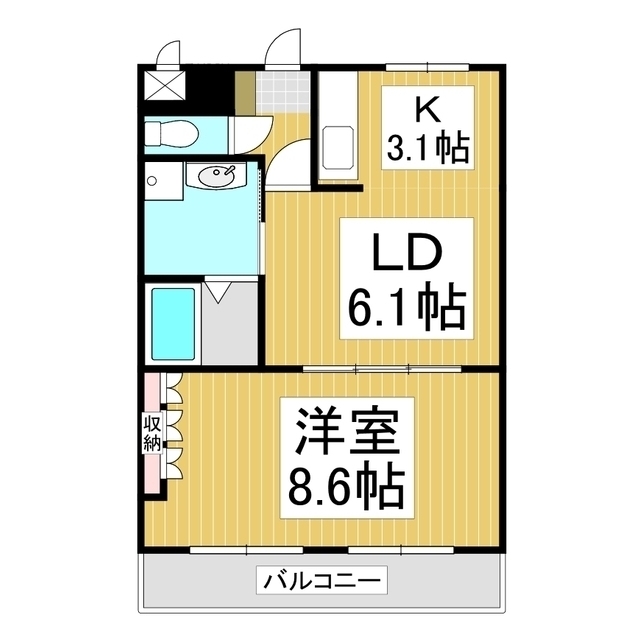 1LDK