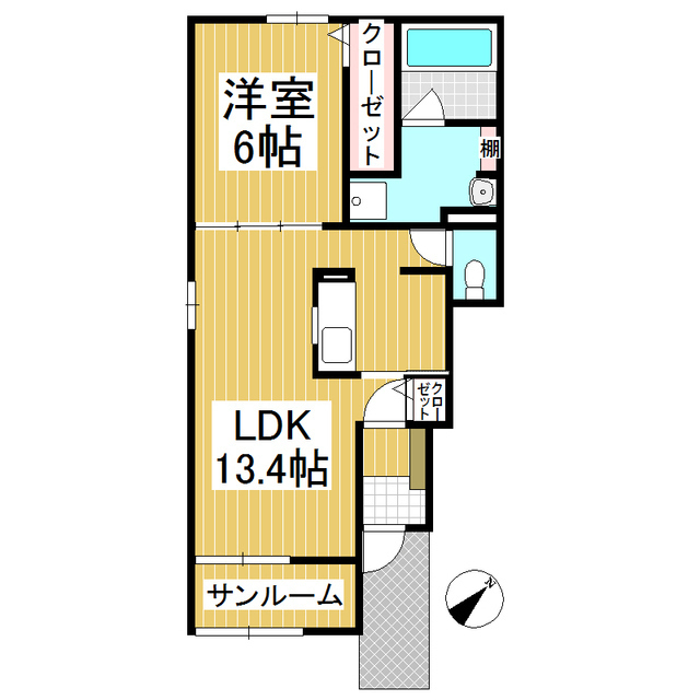 1LDK