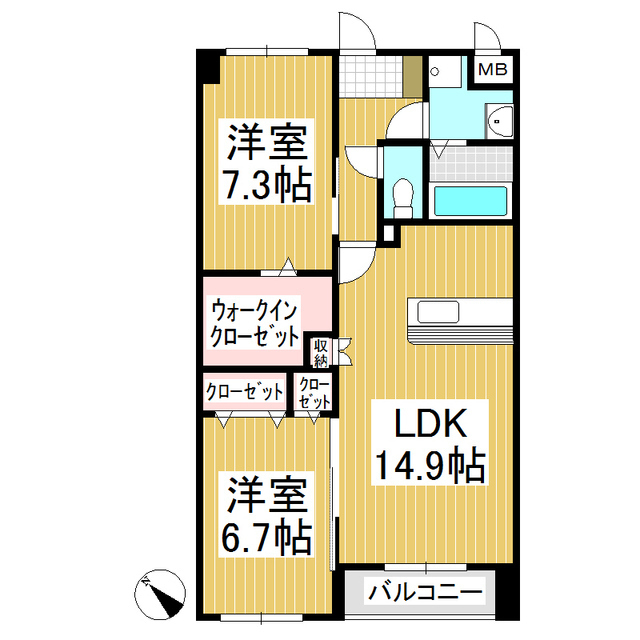 2LDK