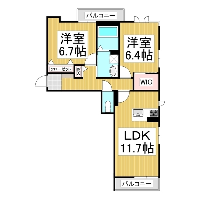2LDK