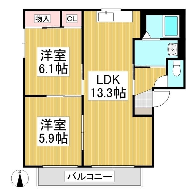 2LDK