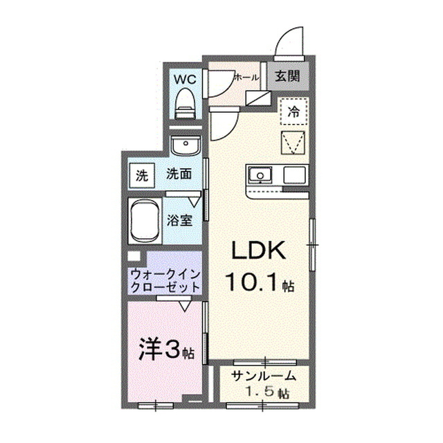 1LDK