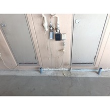 室外洗濯機置き場