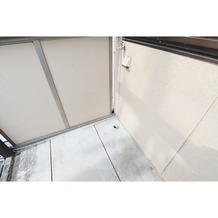室外洗濯機置き場