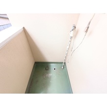 室外洗濯機置き場