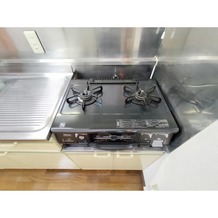 2口コンロ付き
