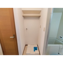 室内洗濯機置き場
