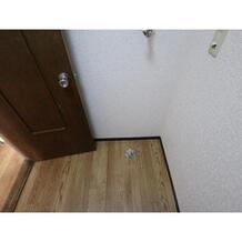 洗濯機置き場