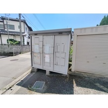 便利な敷地内ゴミ置場有