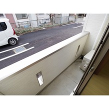 1Fのバルコニー
