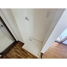 室内洗濯機置き場