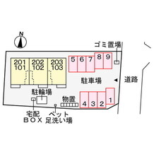 駐車場配置図